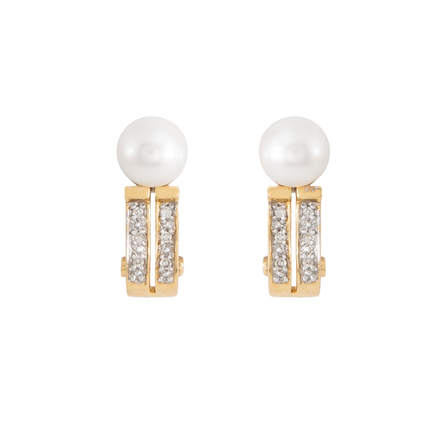 Juego de Aretes y Anillo Perlas