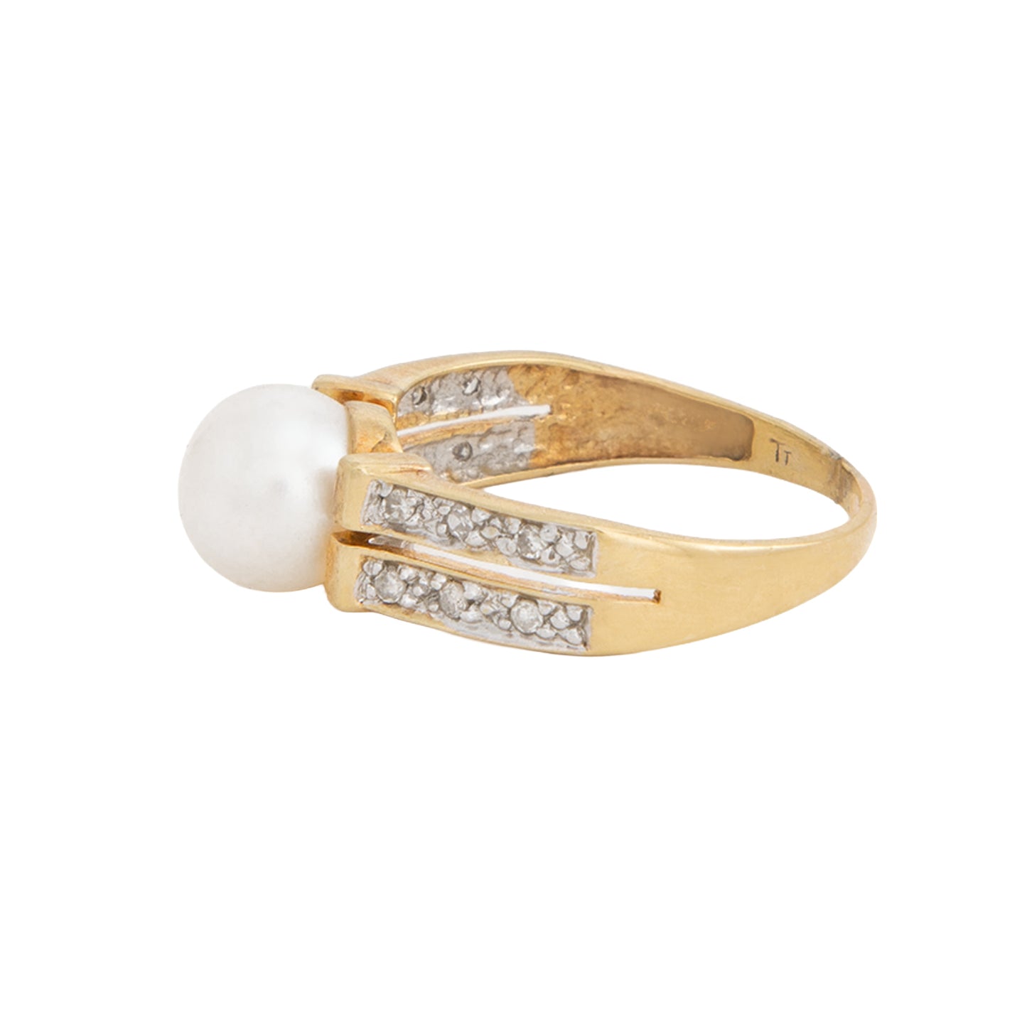 Juego de Aretes y Anillo Perlas