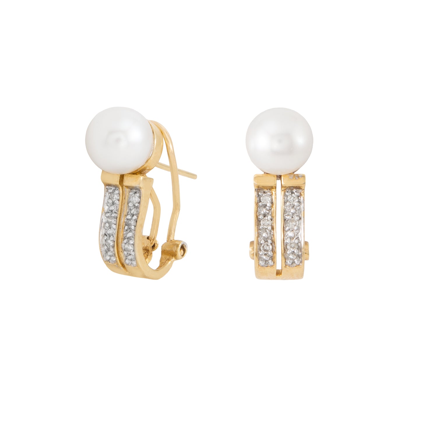 Juego de Aretes y Anillo Perlas