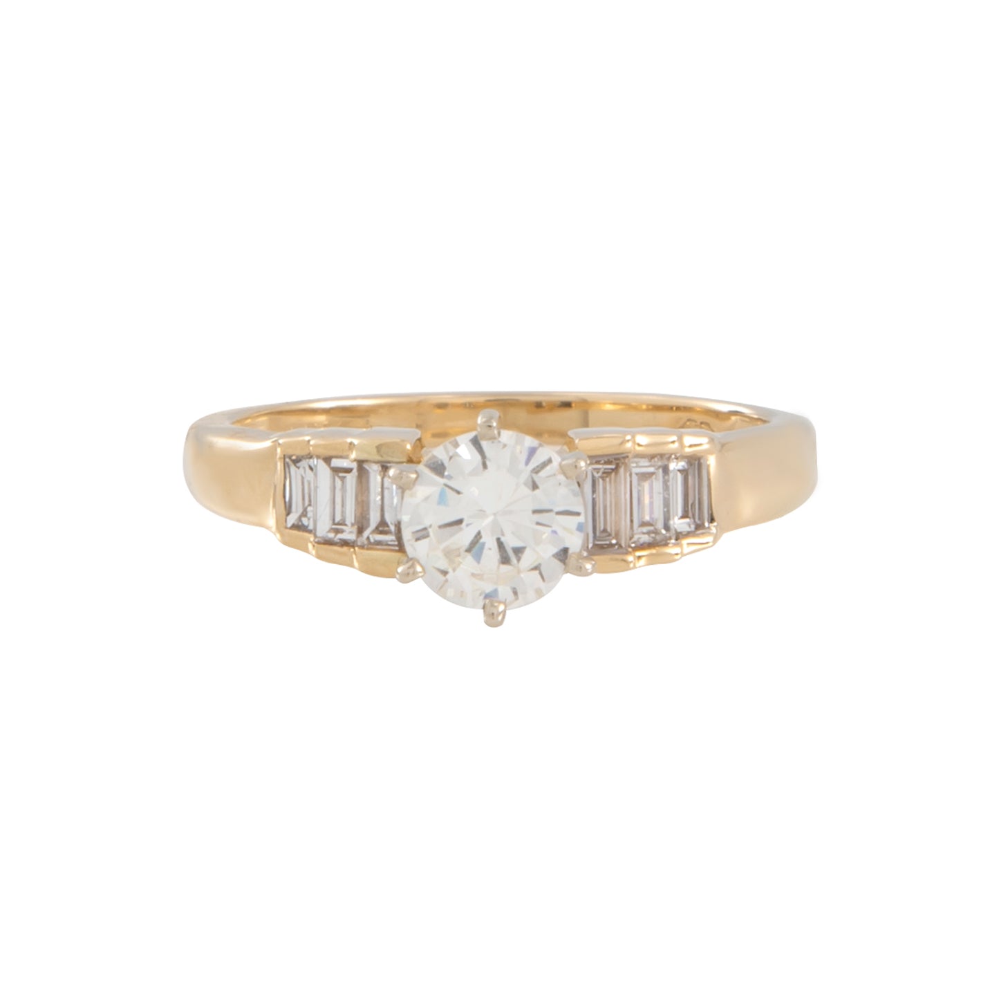 Anillo Solitario 0.55 CT