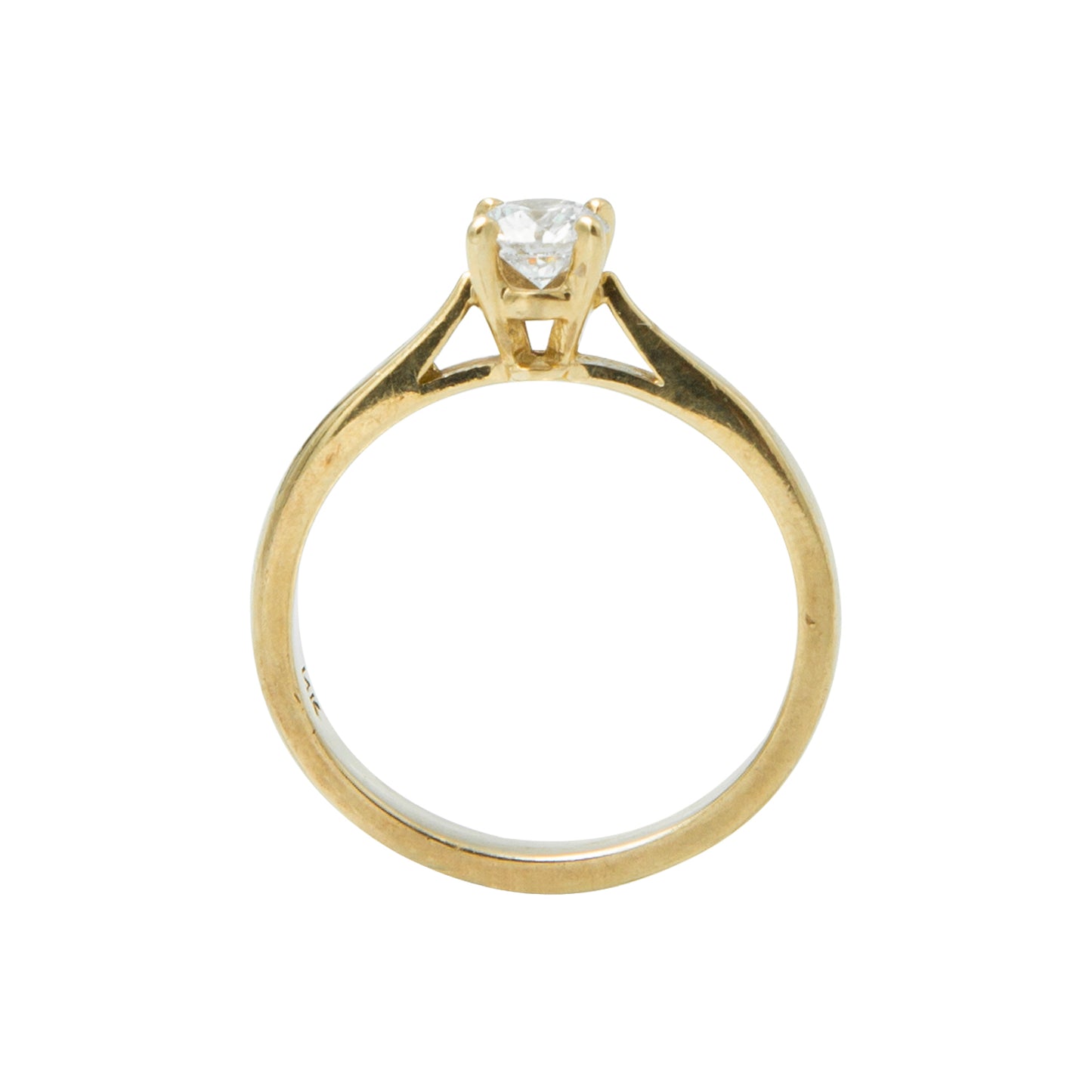 VENDIDO Anillo Solitario de 0.45 CT