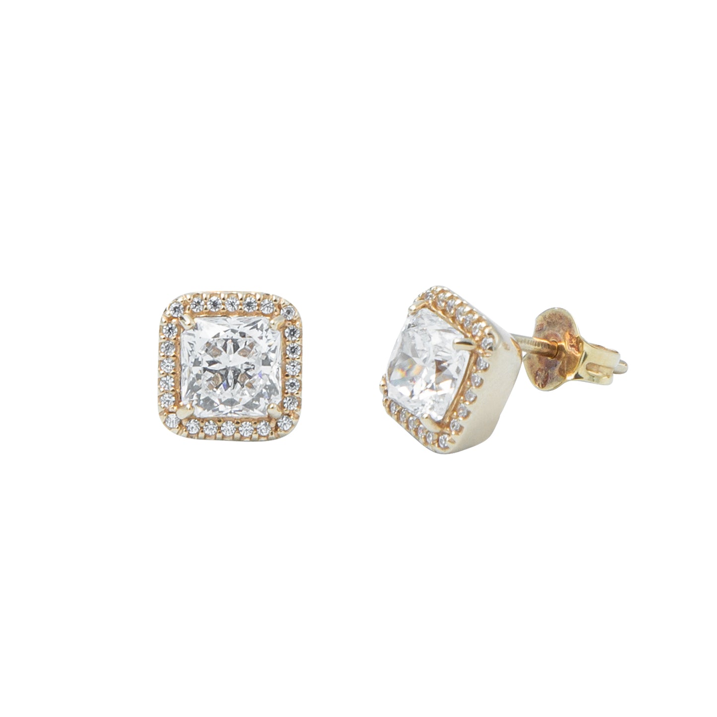 VENDIDO Aretes Con Zirconias