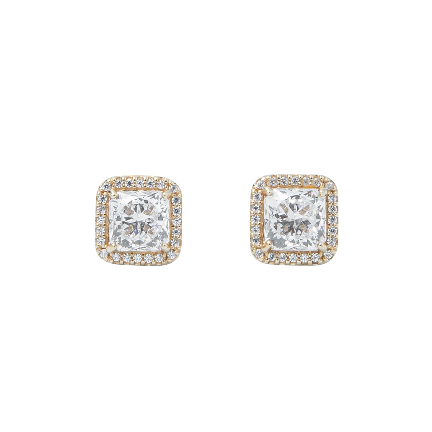 VENDIDO Aretes Con Zirconias