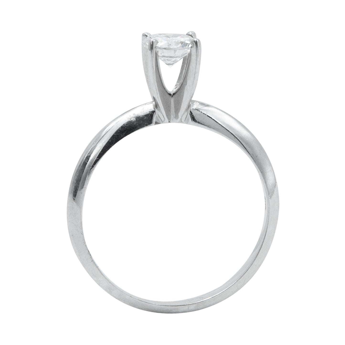 Anillo Solitario con Brillante 0.45 ct