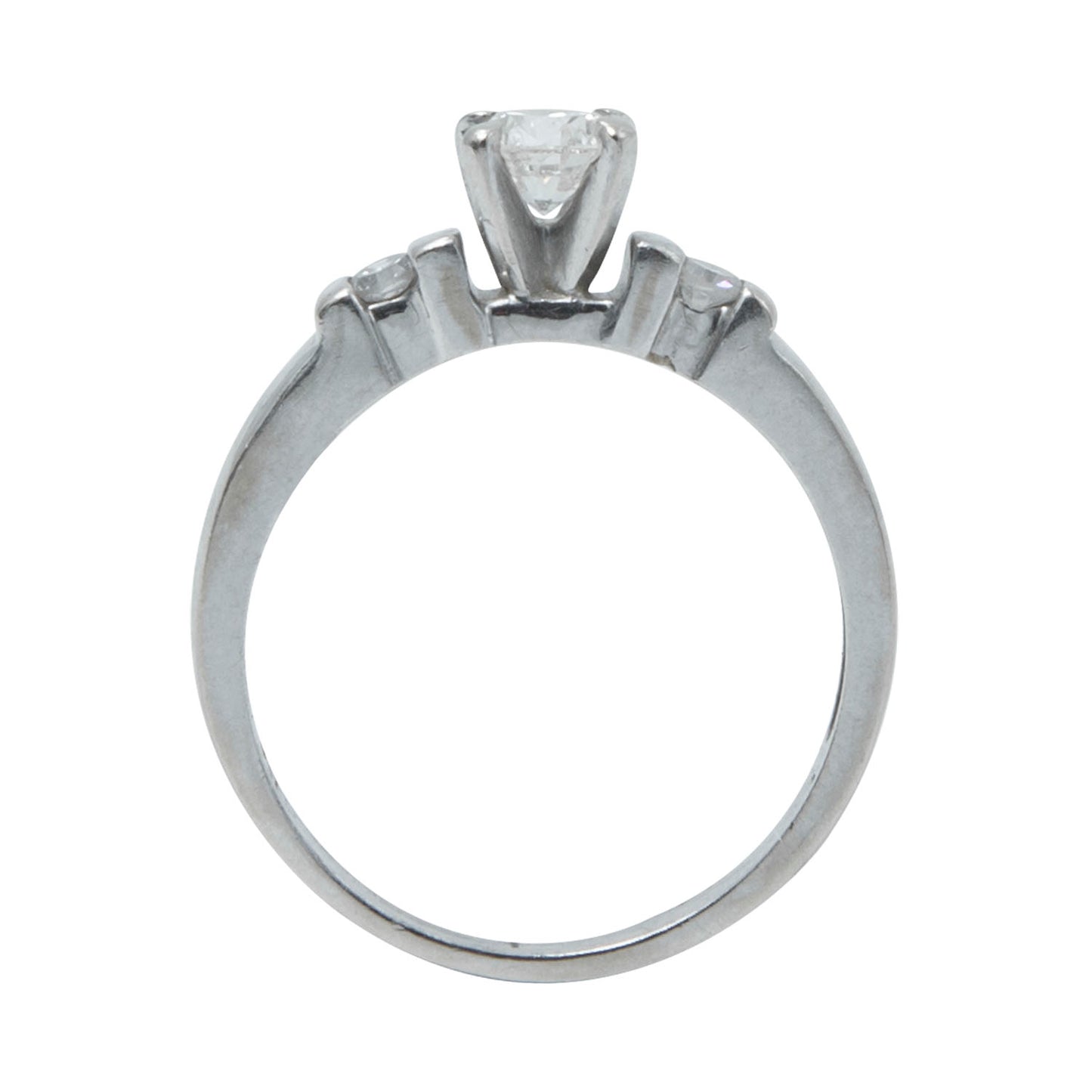 Anillo solitario 14k 0.35CT