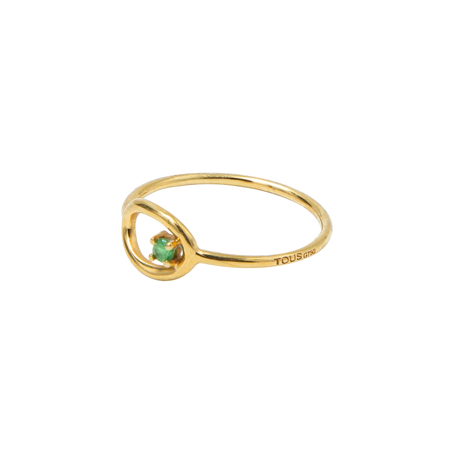 VENDIDO Juego de Anillo y Aretes con Tsavorita