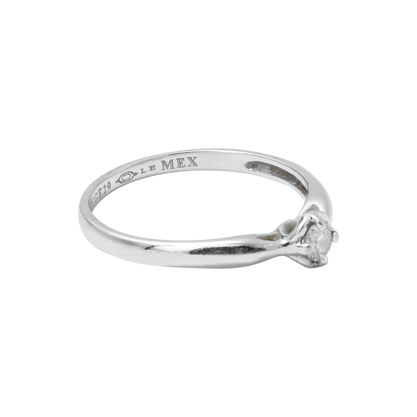 VENDIDO Anillo Tipo Solitario de 0.20 CT
