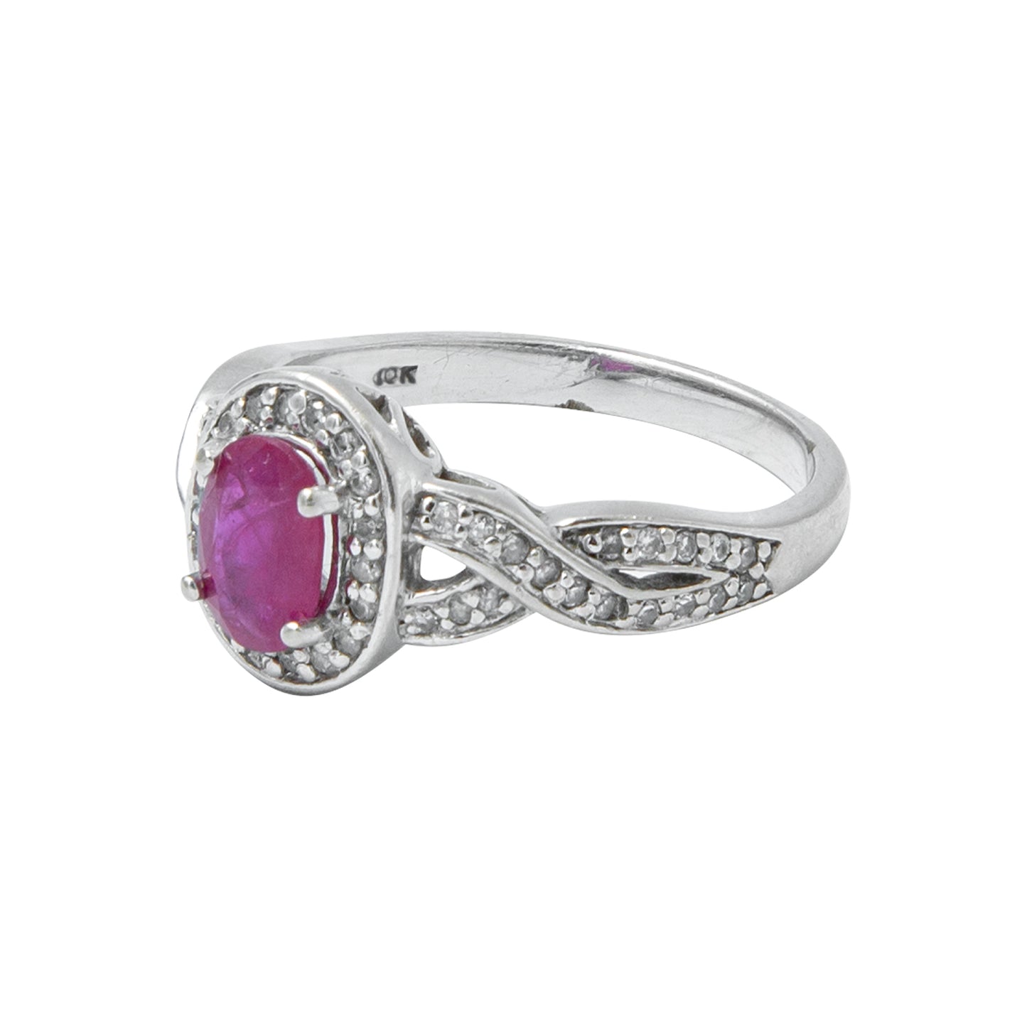 VENDIDO Anillo Solitario Con Piedra Rosa
