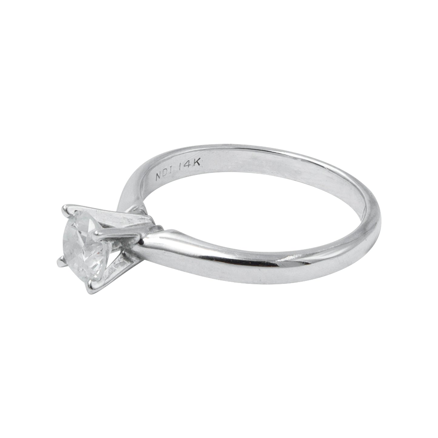 Anillo solitario 14k 0.50CT