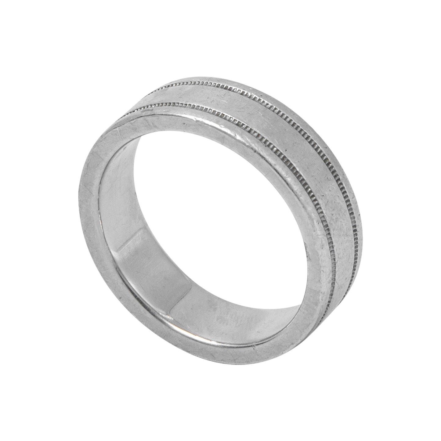Anillo en platino