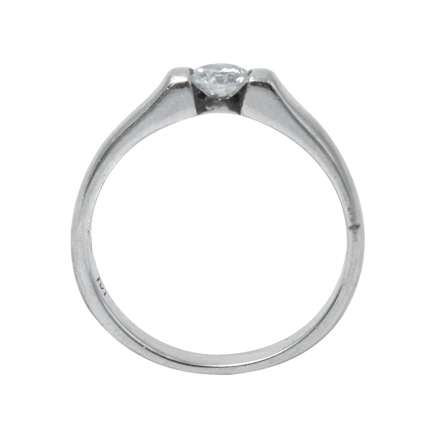 Anillo solitario 14k 0.30CT