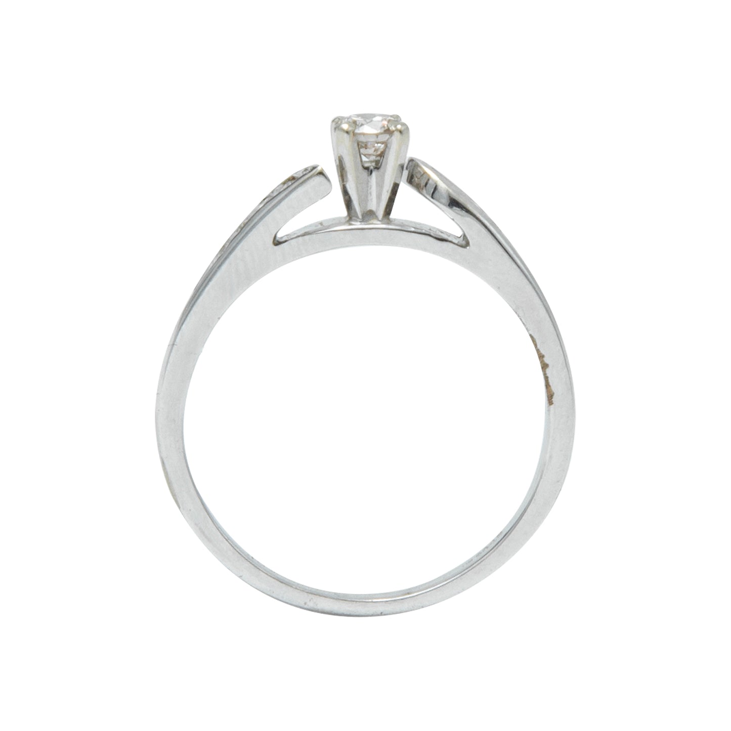 VENDIDO Anillo Solitario 0.15 CT Claridad VS1