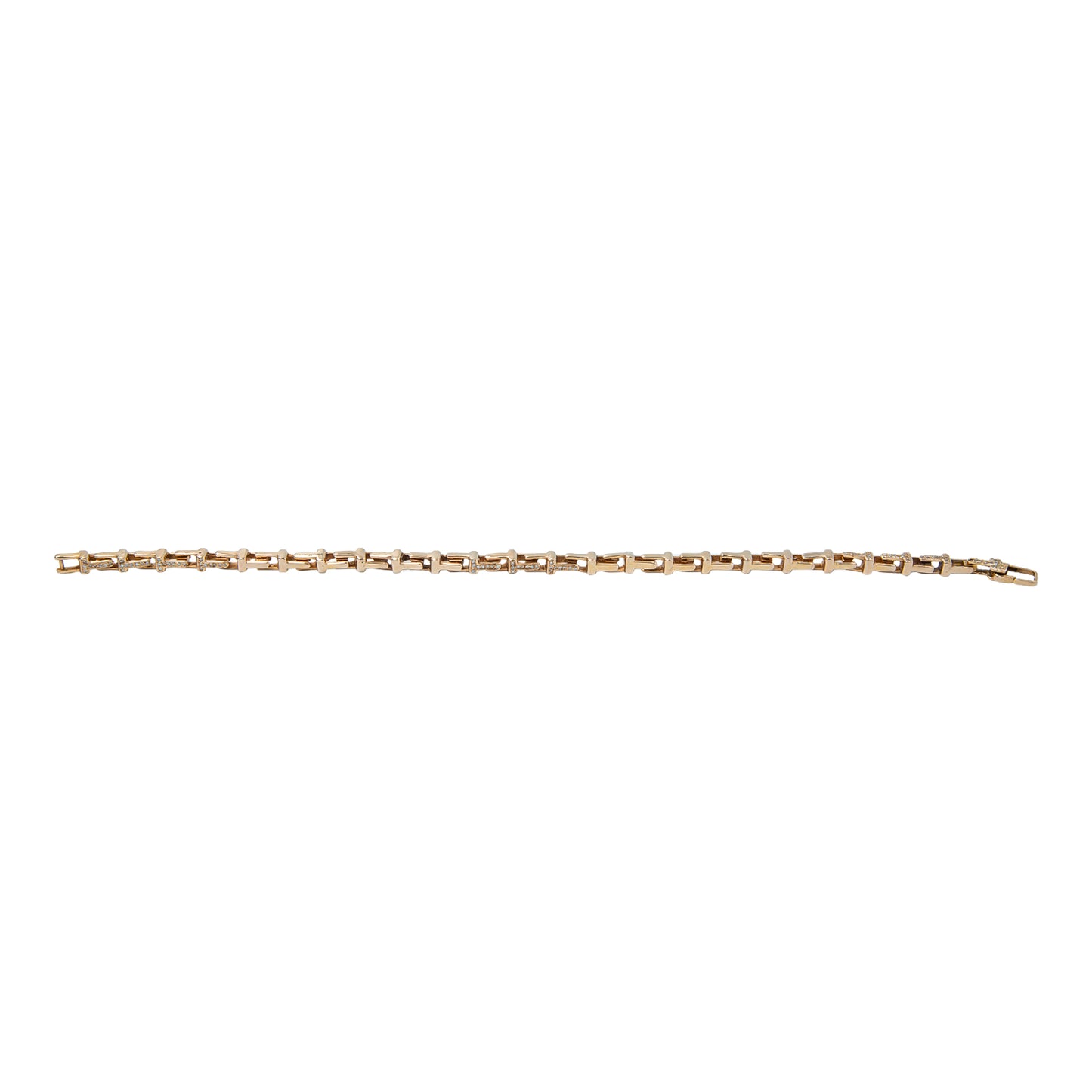 VENDIDO Pulsera en oro diseño tejido