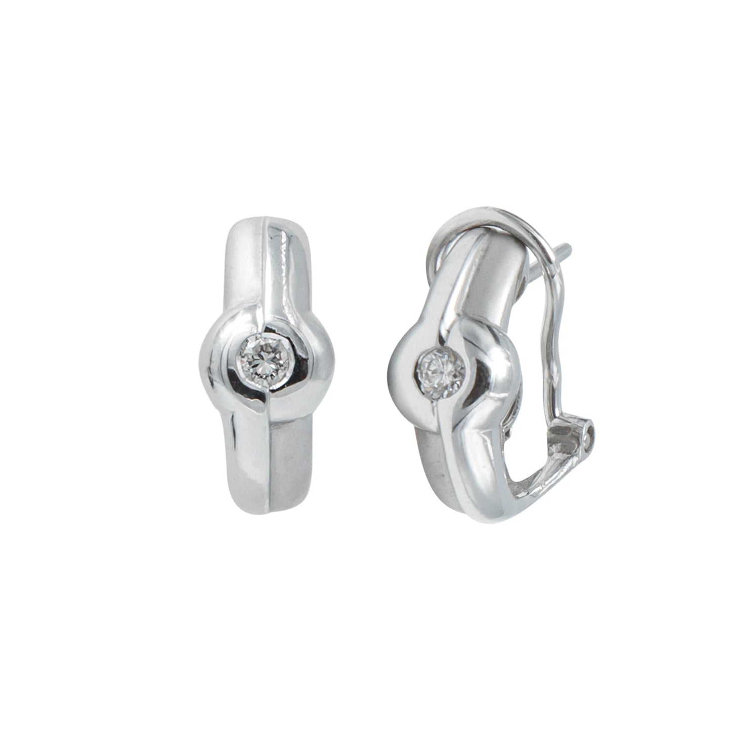 VENDIDO Juego de Aretes y Anillo 0.30 CT