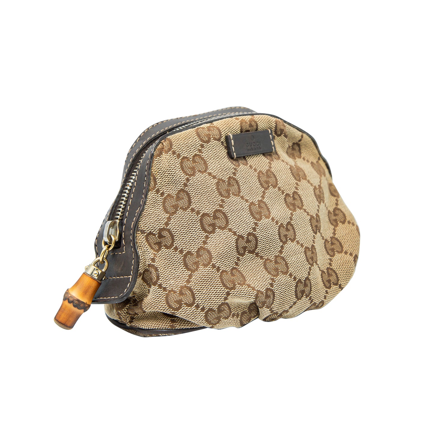VENDIDO Cosmetiquera Bamboo Canvas