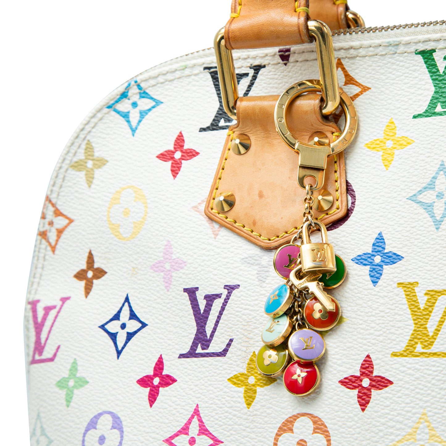 VENDIDO Bolsa de Mano con Monograma Multicolor
