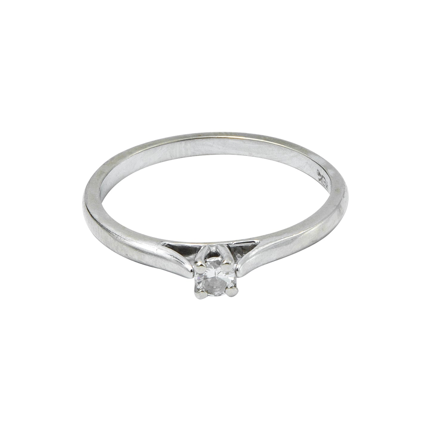 VENDIDO Anillo Solitario 0.10 CT