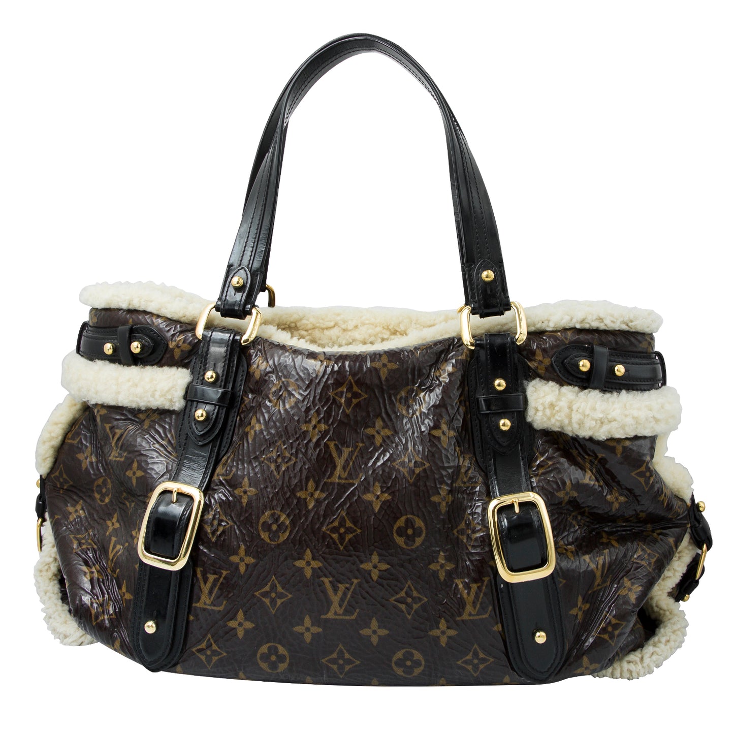 Bolsa Shearling Thunder Monogram