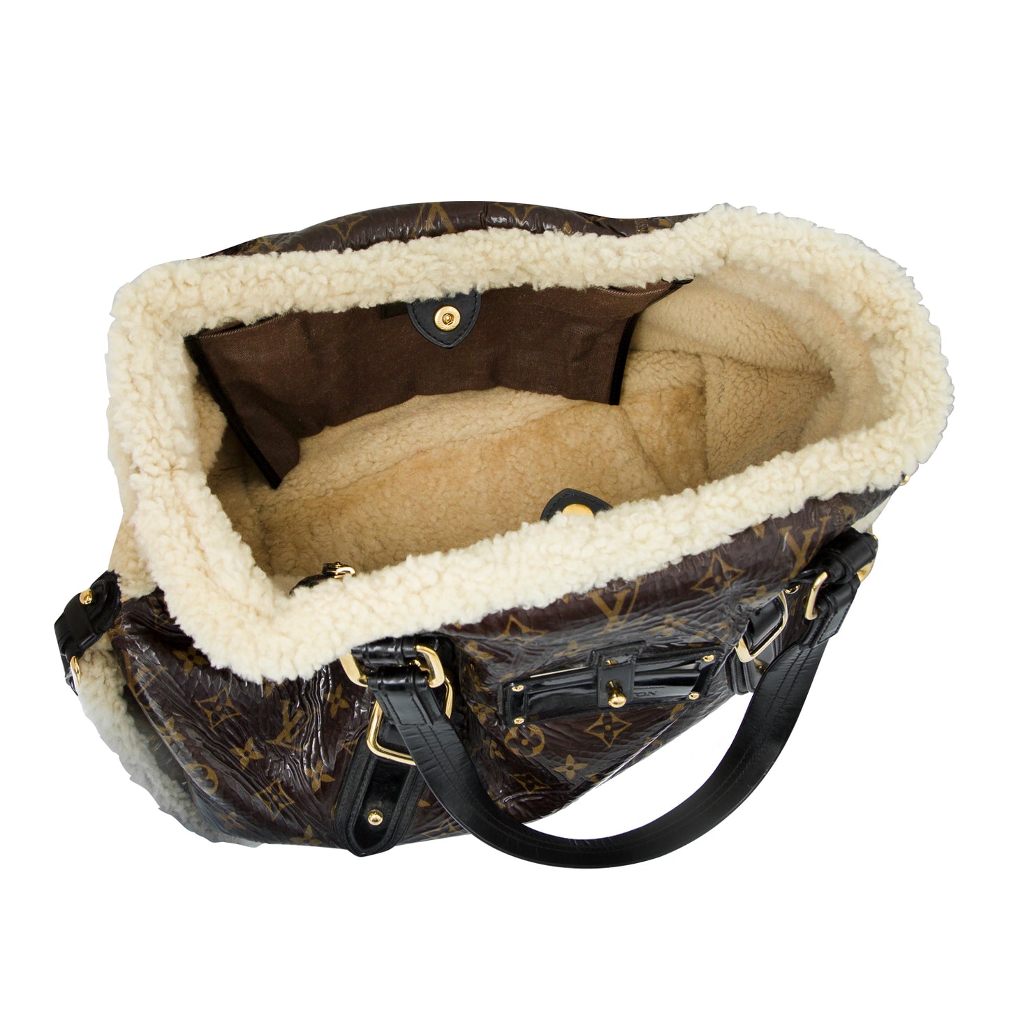 Bolsa Shearling Thunder Monogram