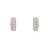 Juego de Aretes y Anillo en Oro Blanco de 14k