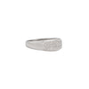 Juego de Aretes y Anillo en Oro Blanco de 14k