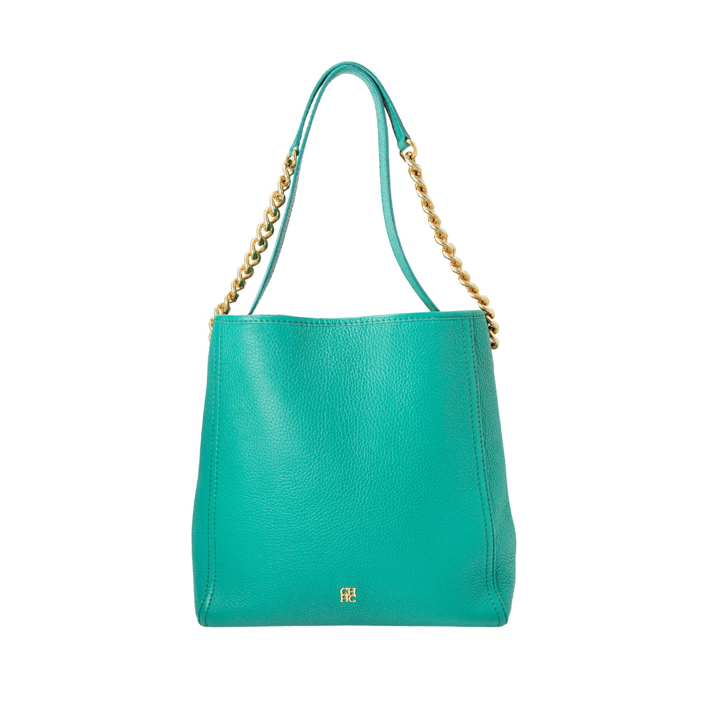 Bolso en Piel Verde