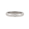 Argolla en Platino con Diamante