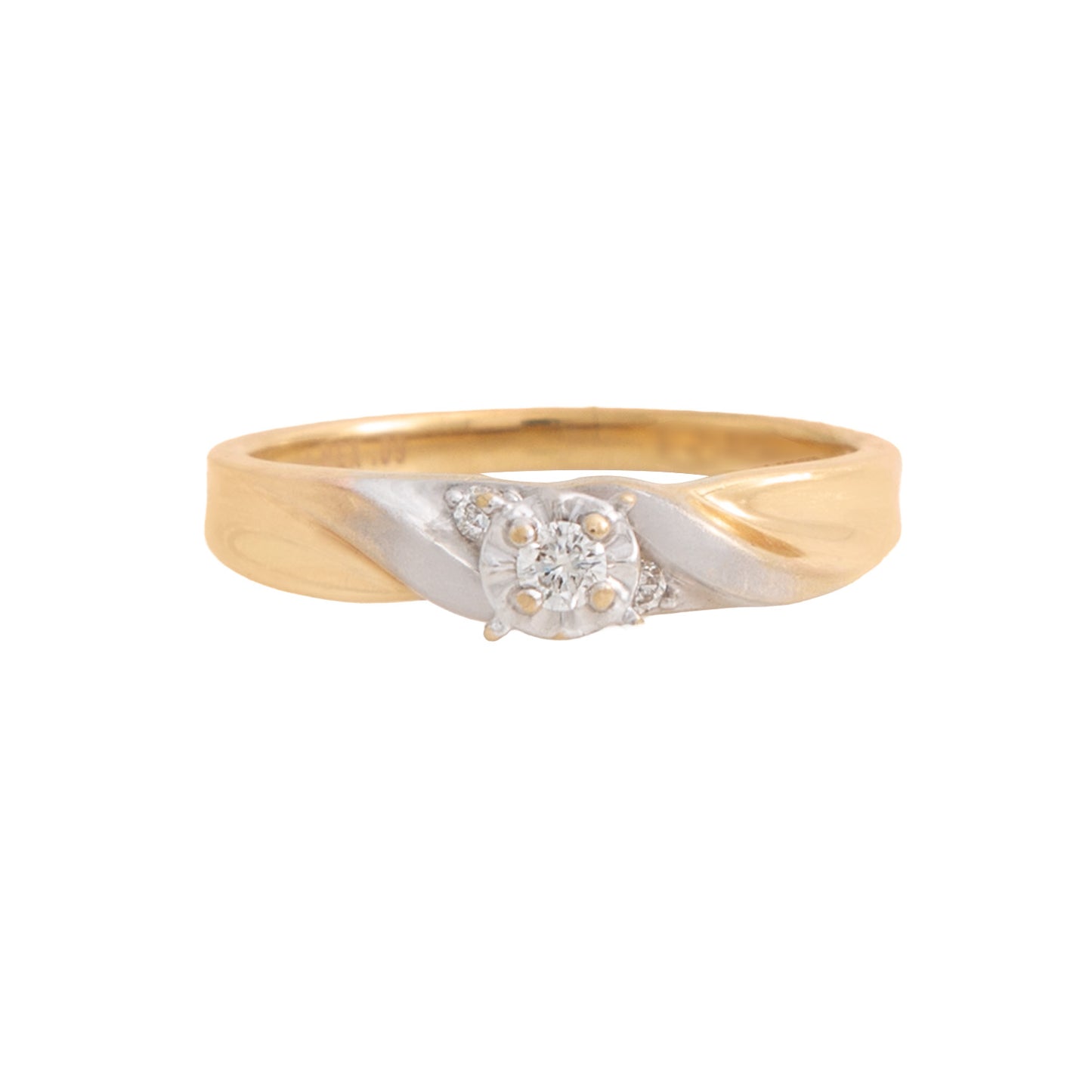 Anillo Solitario .06 CT