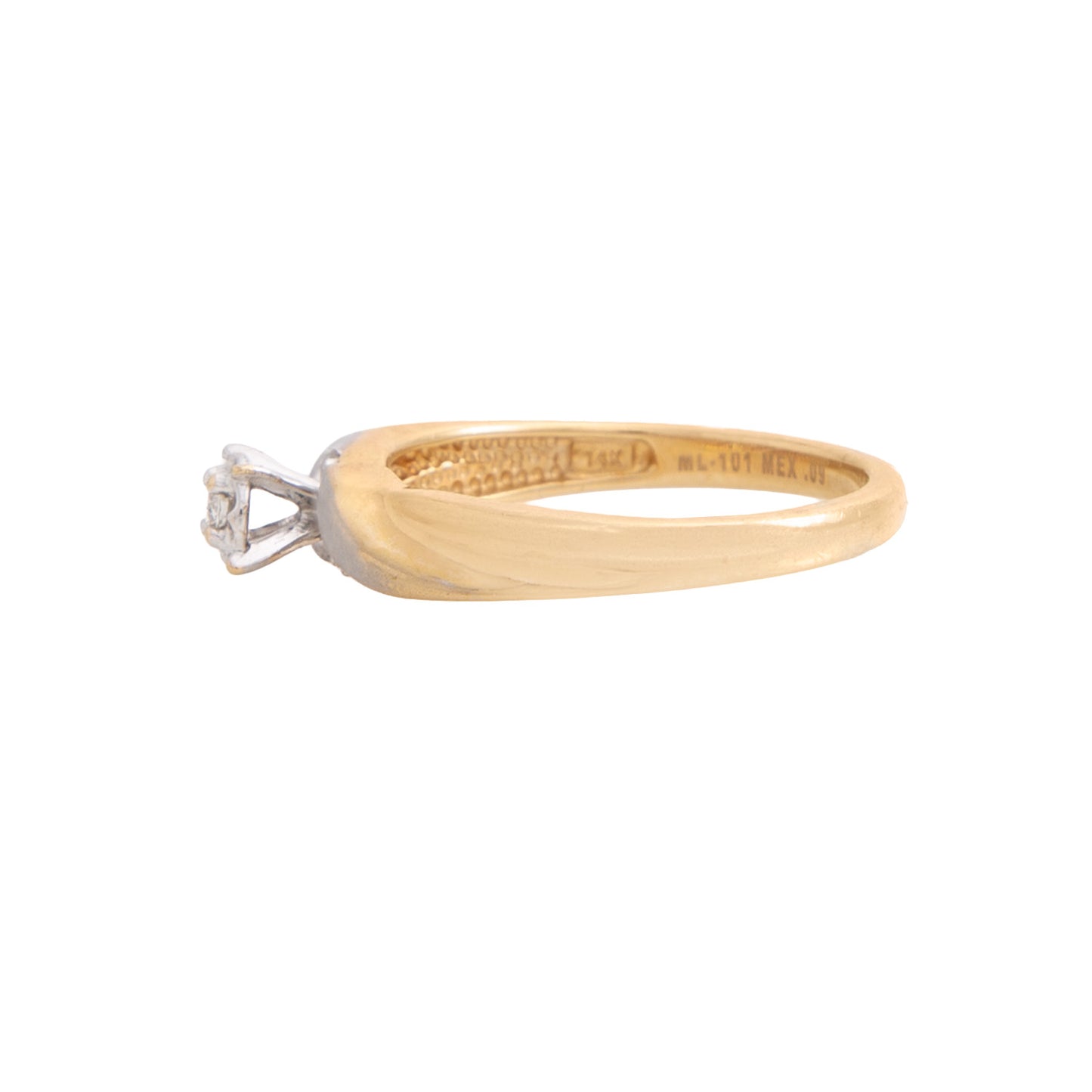 Anillo Solitario .06 CT