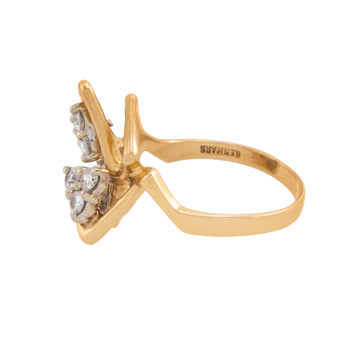 Anillo Diseño 3 Triángulos