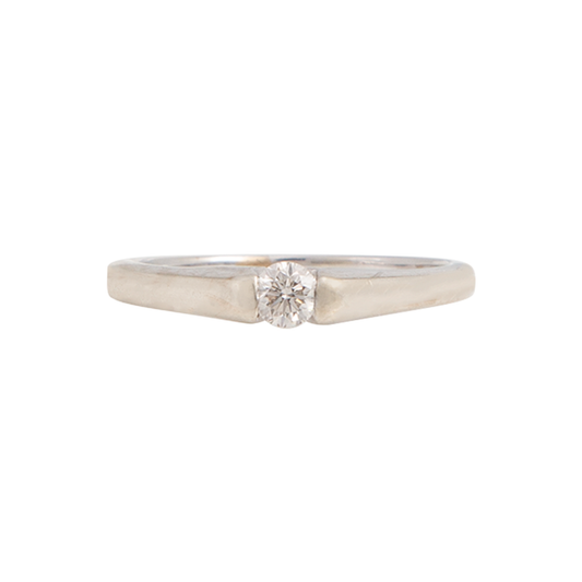 Anillo Solitario .15 CT