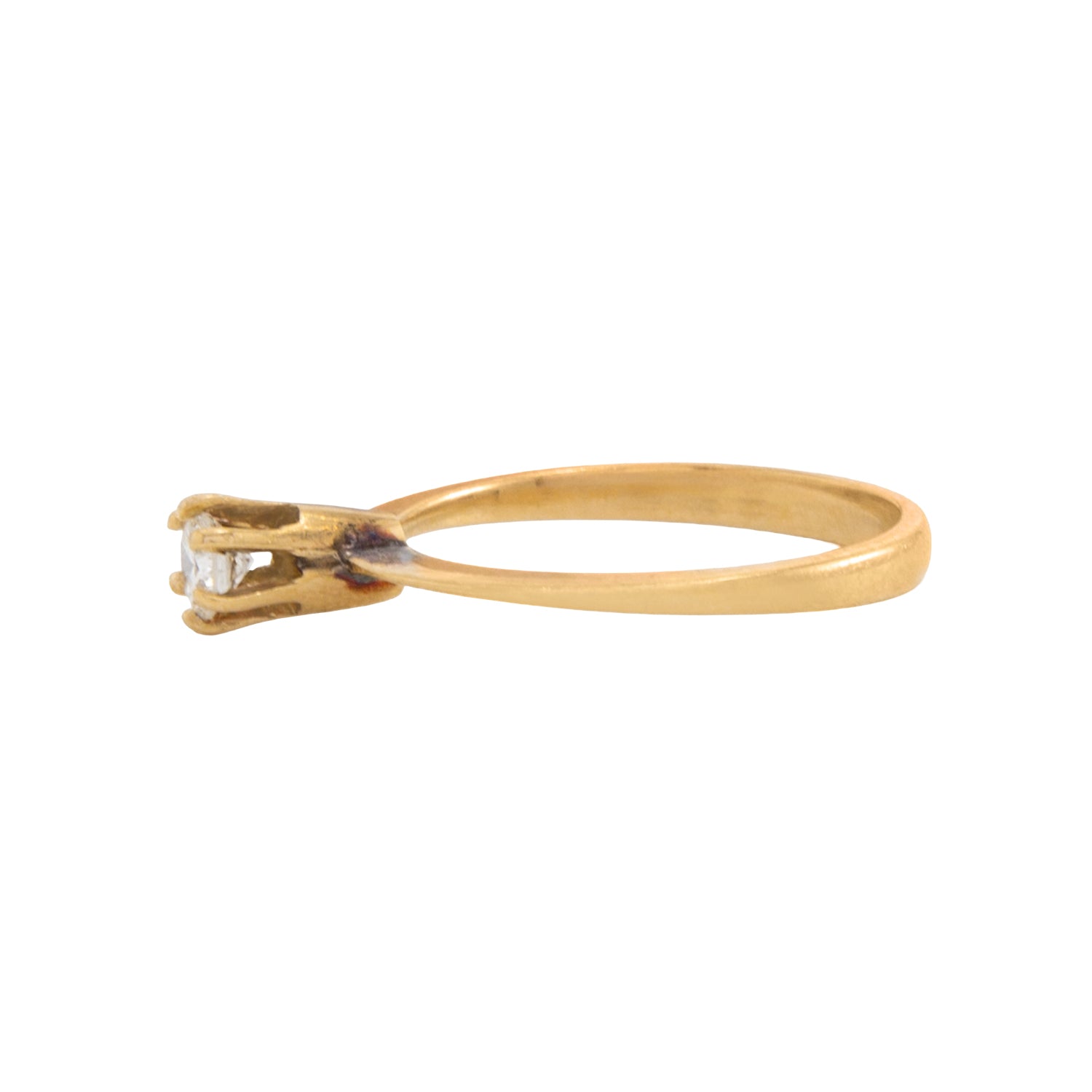 Anillo Solitario 0.16 CT - Boutique San Agustín