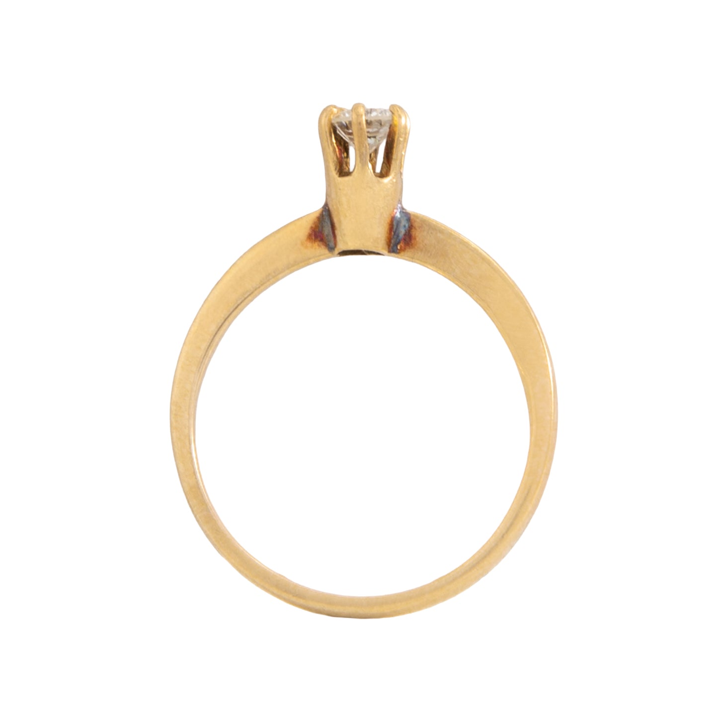 Anillo Solitario 0.16 CT