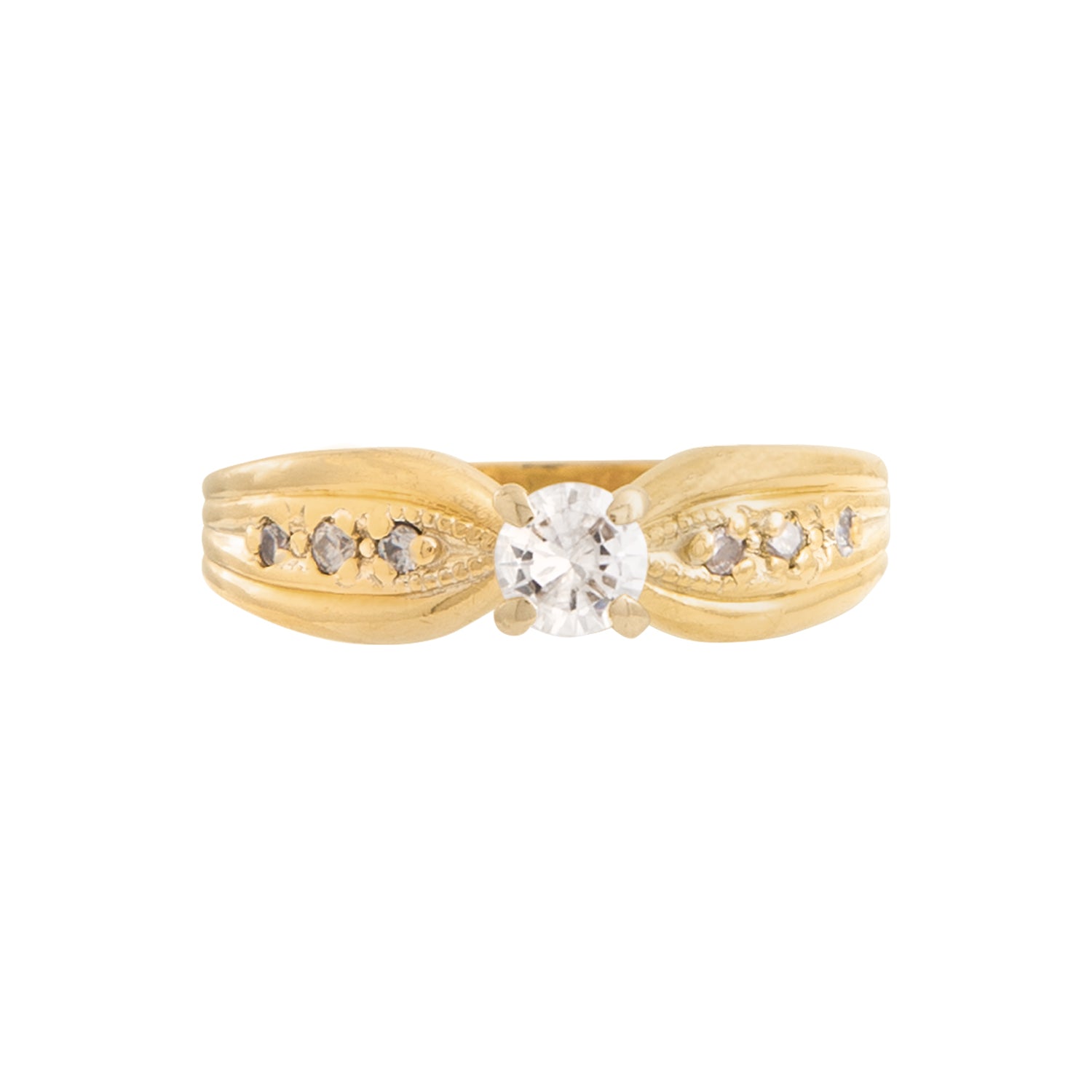 Anillo Solitario 0.33 CT