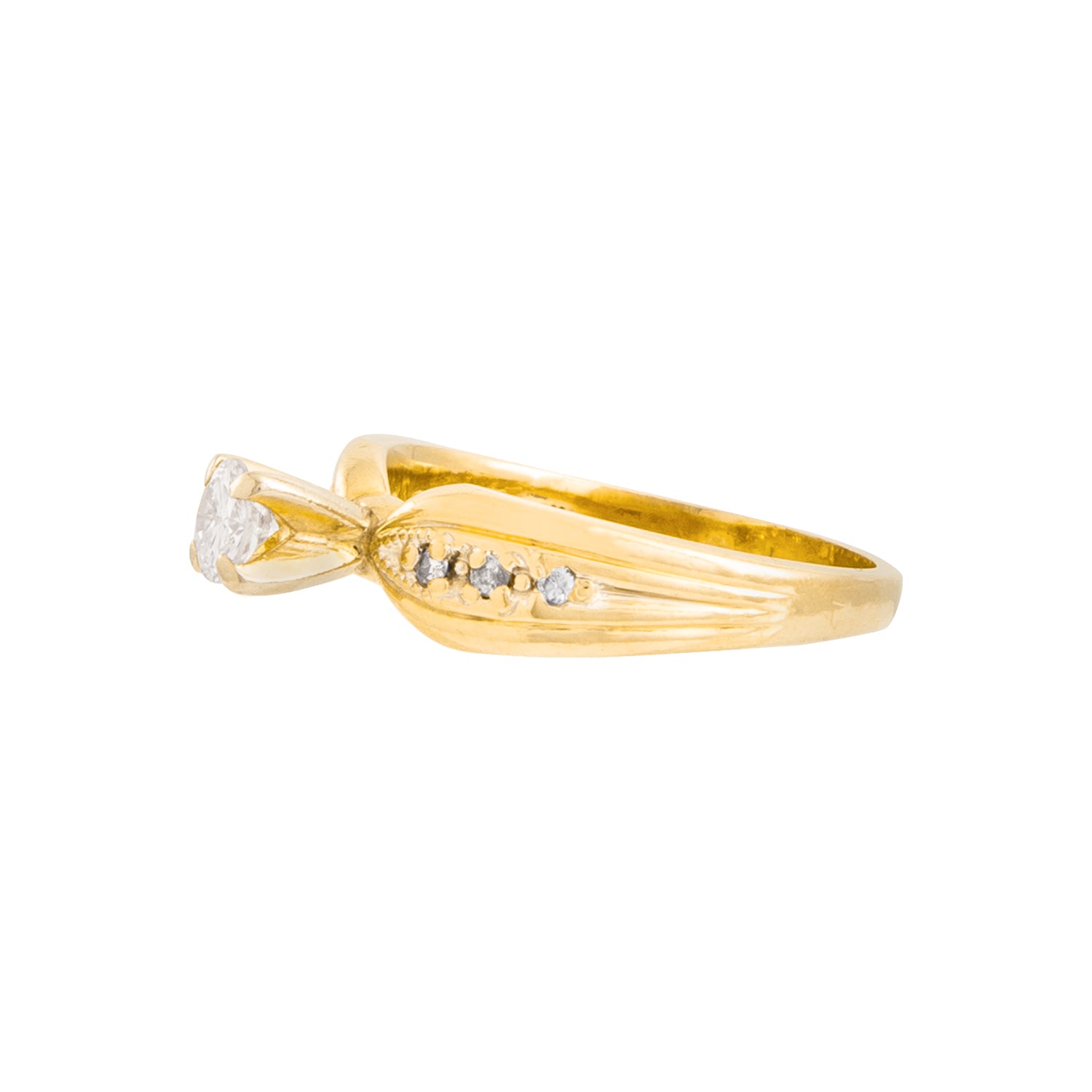 Anillo Solitario 0.33 CT
