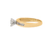 Anillo Solitario Marquise .20 CT