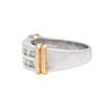 Anillo Con Dos Hilos