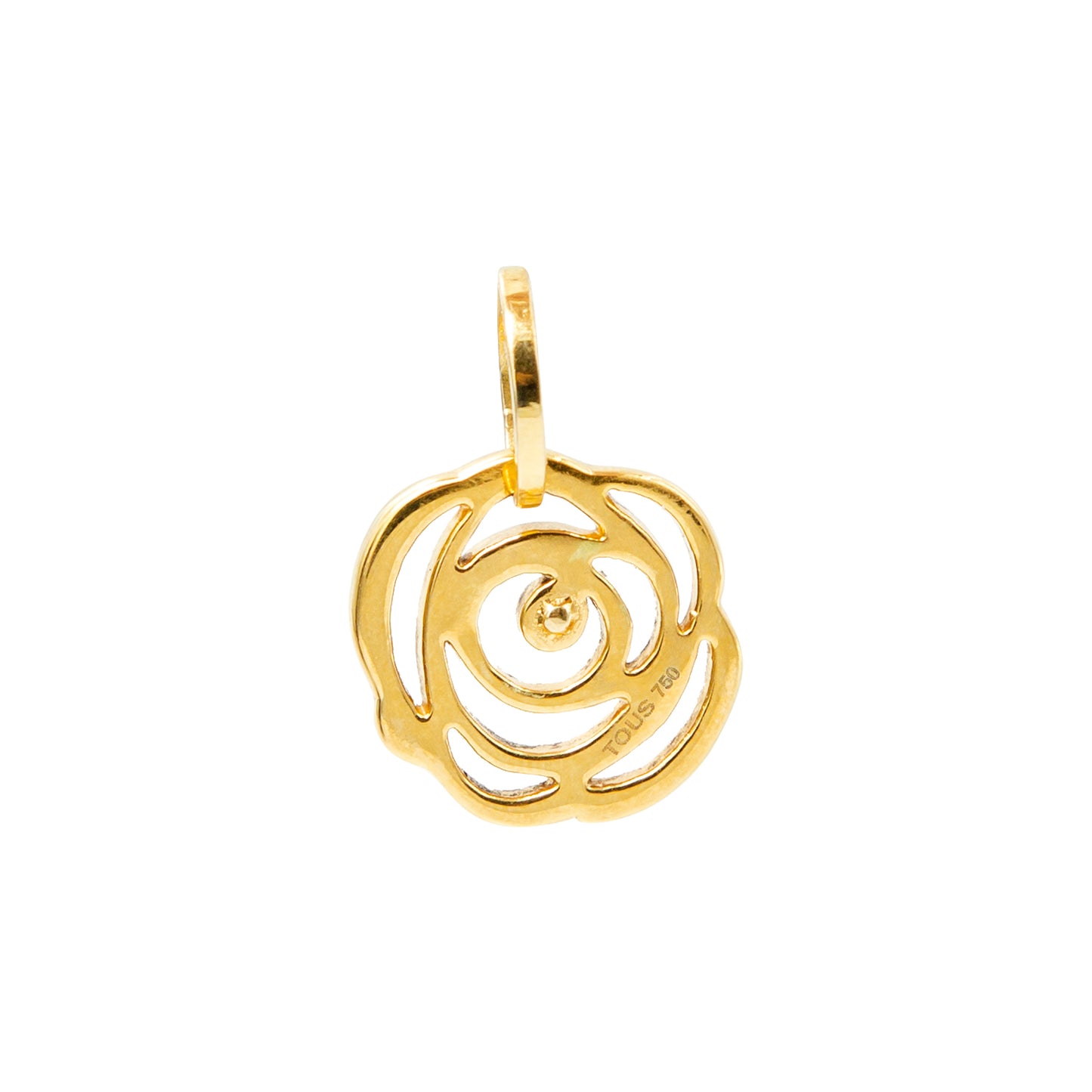 Dije Rosa de Abril 18k