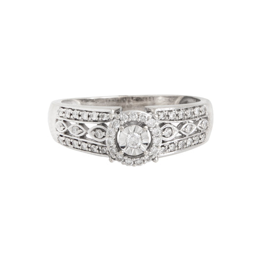 Anillo Solitario 14k