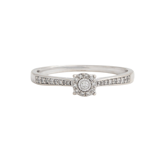 Anillo Solitario 0.03 CT