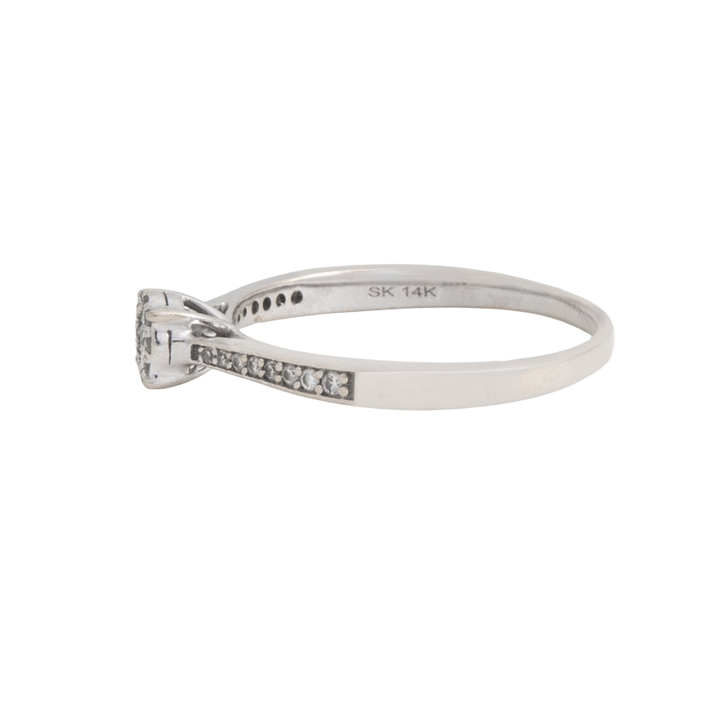 Anillo Solitario 0.03 CT