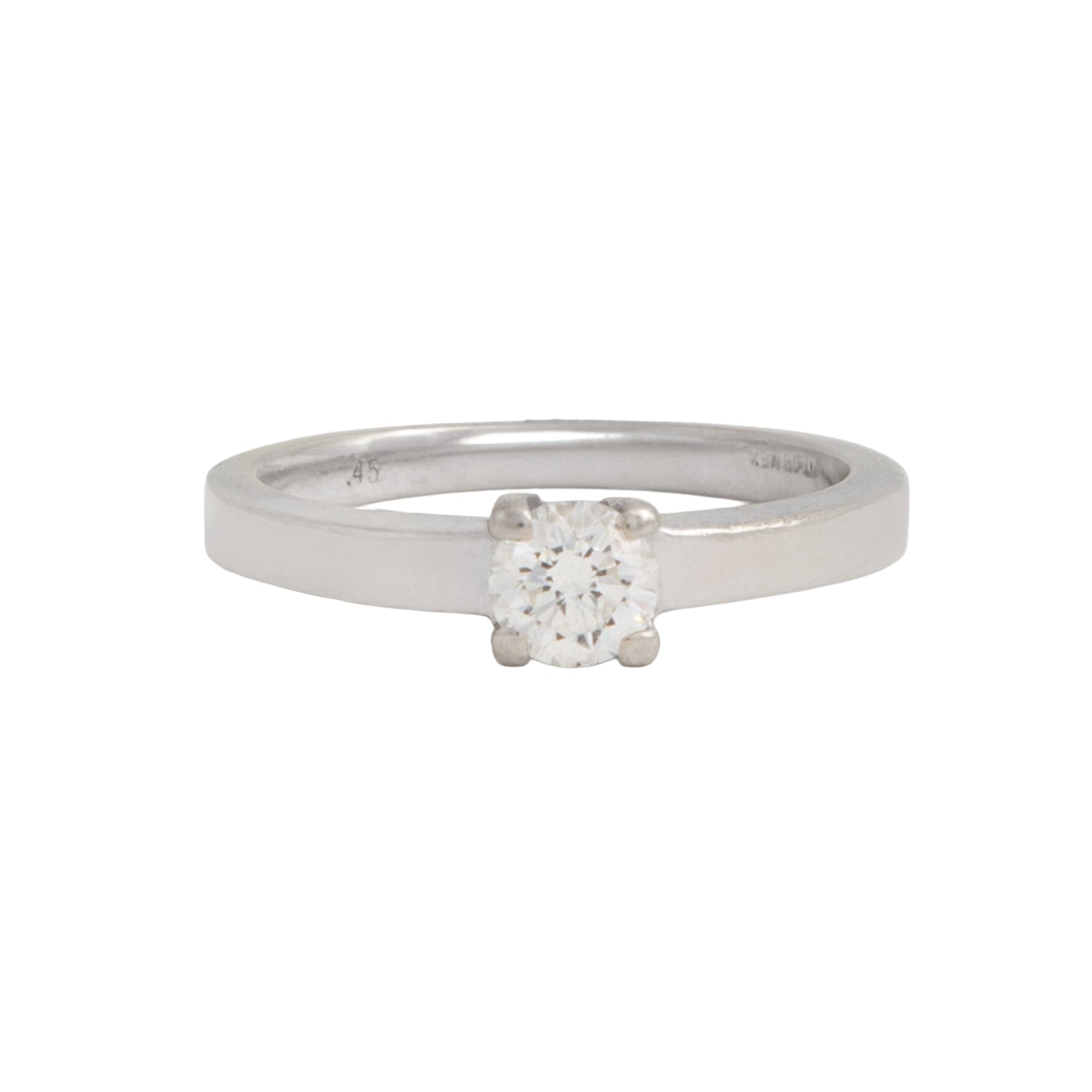 Anillo Solitario .45 CT