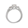 Anillo Trilogia en Platino