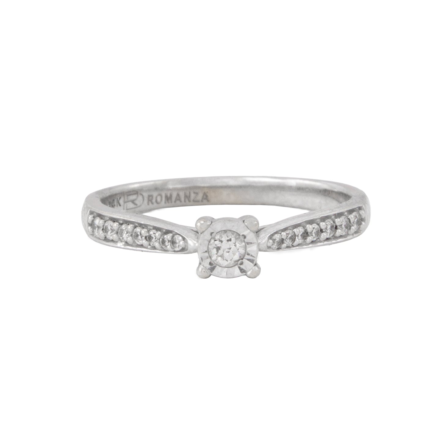 Anillo Solitario .05 CT