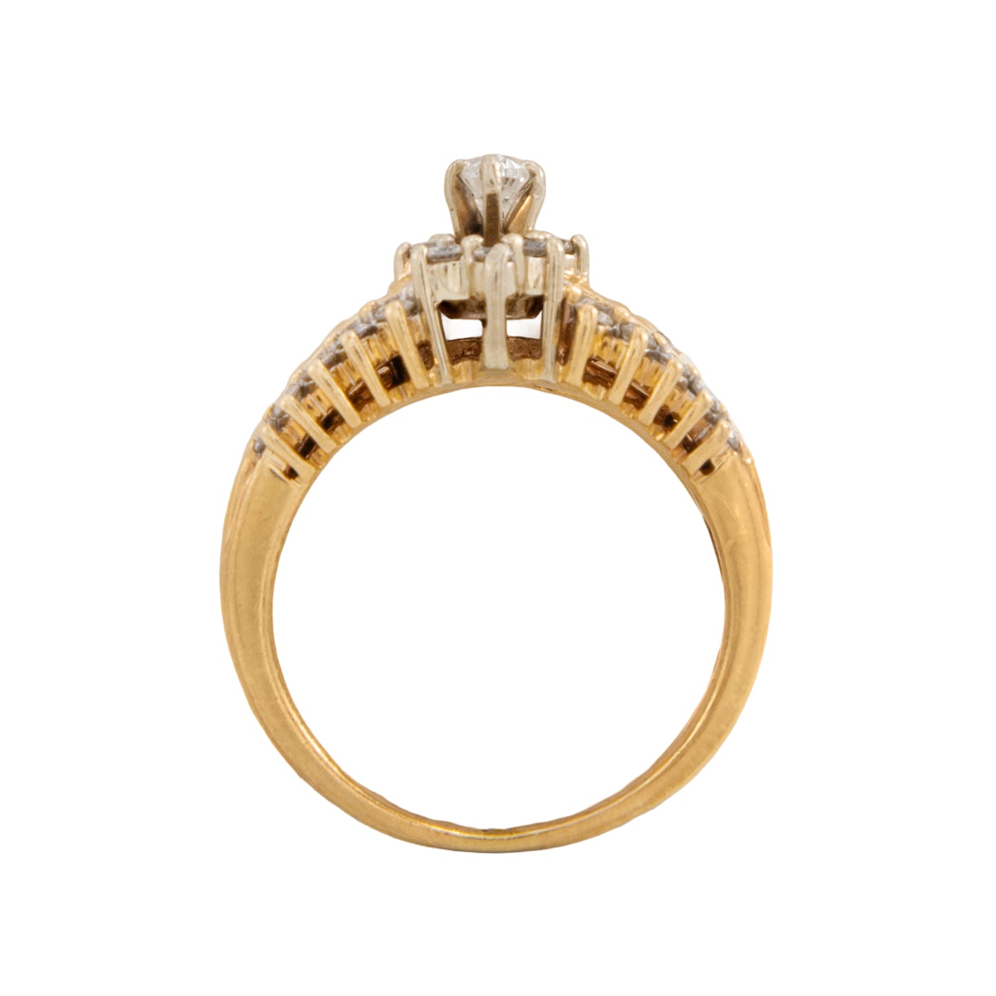 Anillo Solitario Marquise