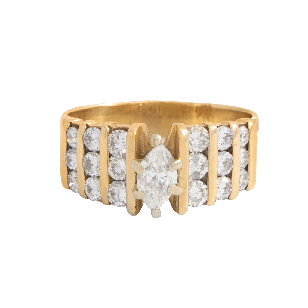 VENDIDO Anillo Marquise