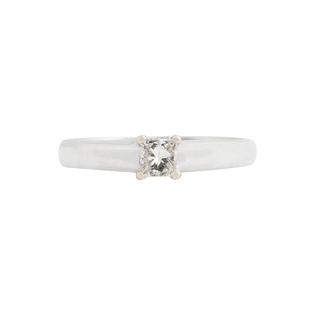 Anillo Solitario Corte Princess .22 CT