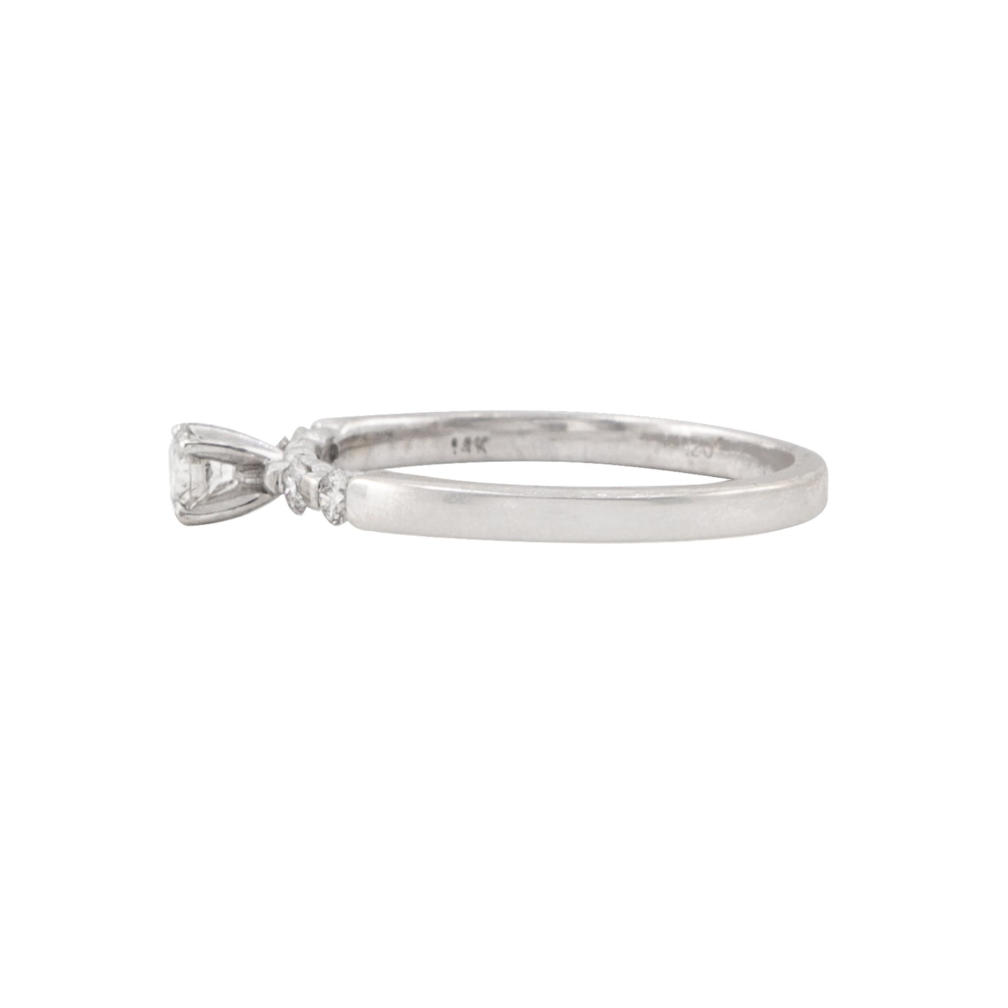 Anillo Solitario .14 CT