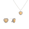 Juego de Joyeria Diseño Corazón