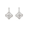 Aretes Diseño Rombo 18k